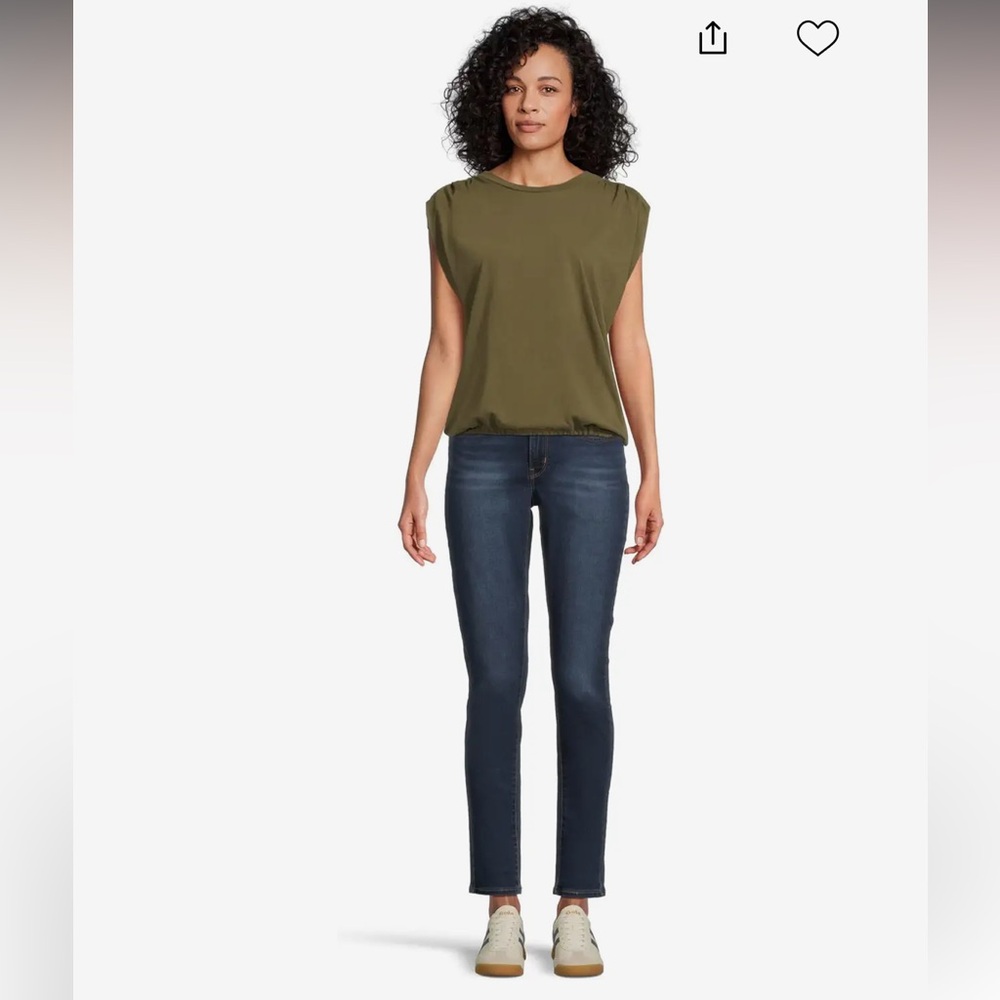 Levi’s GUC 535 Mid-Rise Super Skinny Jeans Size 31 in Medium Indigo Wash - Picture 4 of 14